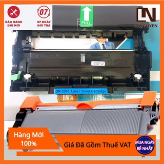 [Bộ Cụm Drum + hộp mực 2385] Giá chỉ 370K cho máy in Brother HL L2321D HL L2361DN, DCP L2520D, MFC L2701D chất lượng