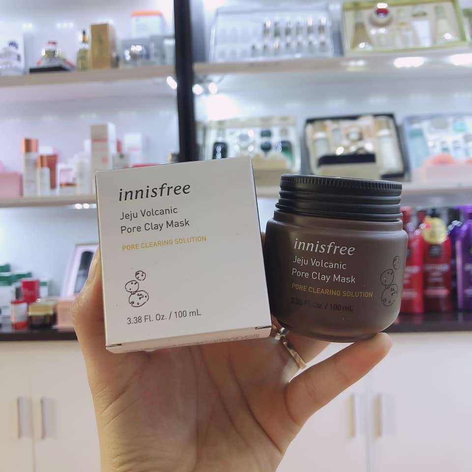 MẶT NẠ ĐẤT SÉT INNISFREE JEJU VOLCANIC PORE CLAY MASK 2X