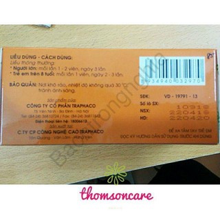 Bổ gan boganic traphaco mát gan-giải độc
