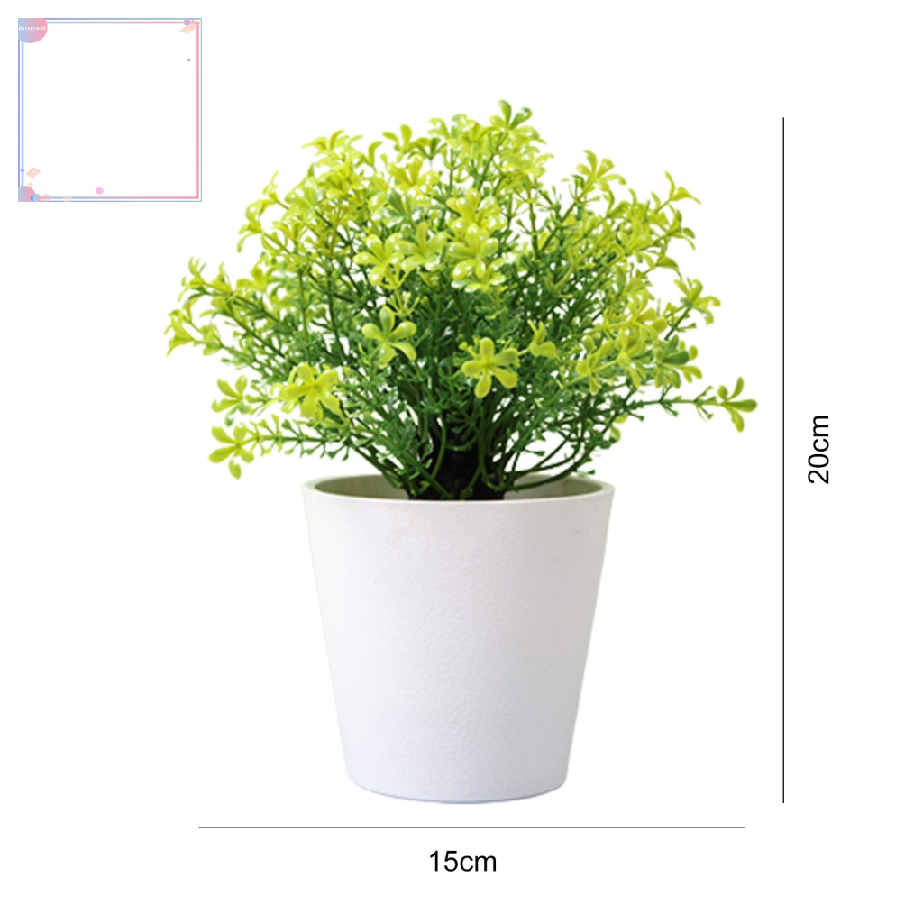 Chậu Cây Bonsai Giả Bằng Nhựa Dùng Trang Trí Nhà Cửa