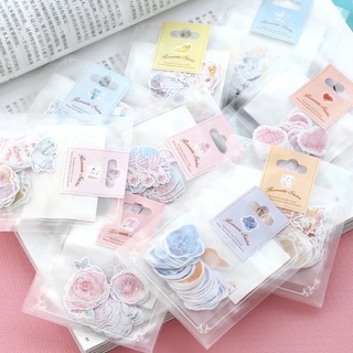 Set 70 sticker trang trí nhiều màu