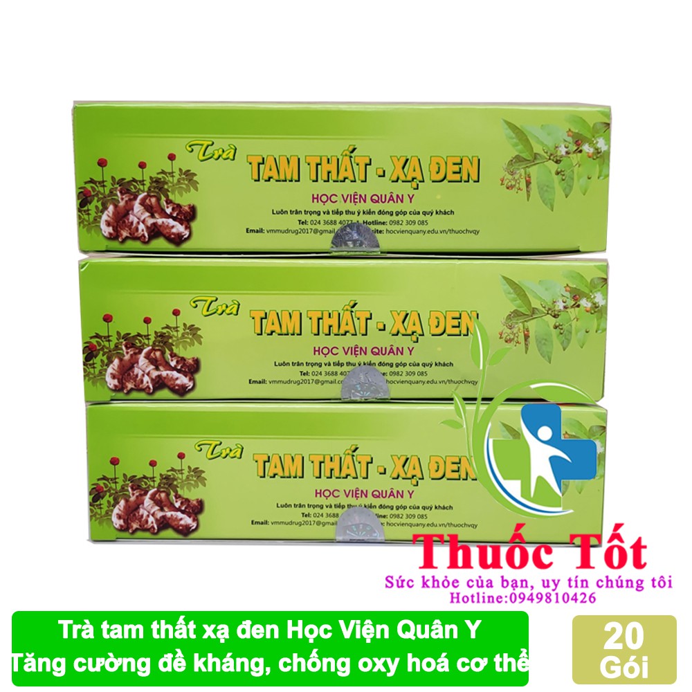 Trà Tam thất xạ đen -Học viện Quân Y