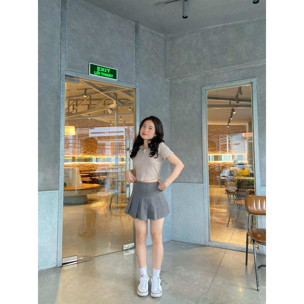 Áo polo tay ngắn có nút BUTTON POLO T-SHIRT