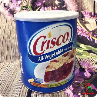 Shortening (Mỡ trừu) hiệu Crisco