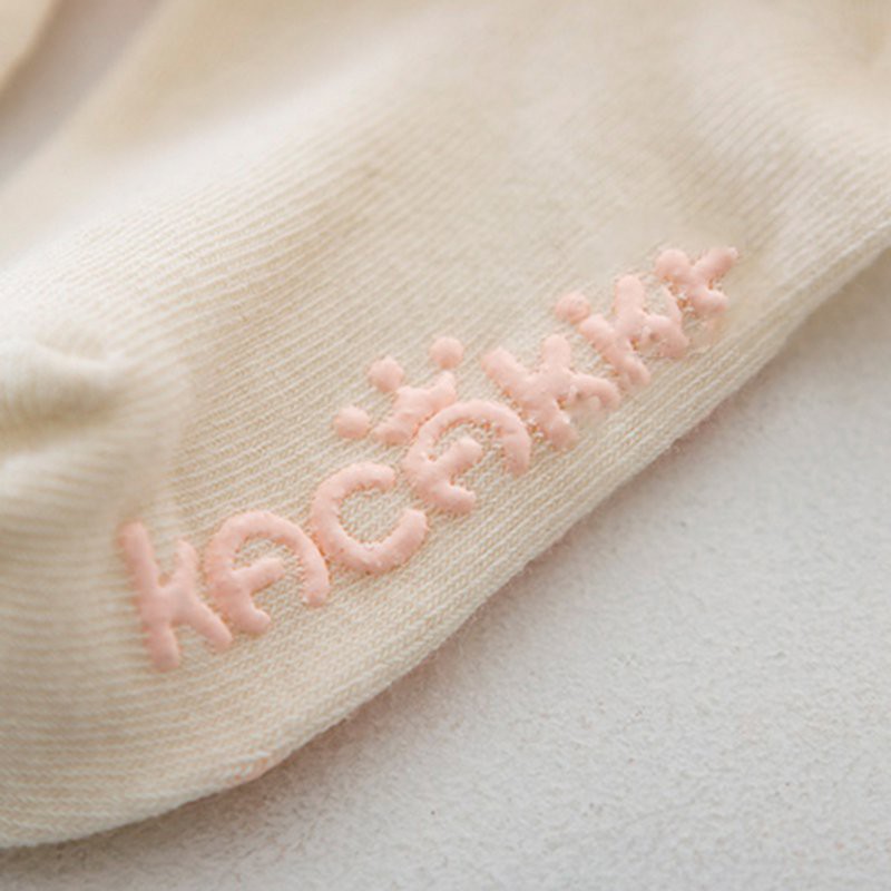 Tất cotton đi chân bẻ cổ cho bé