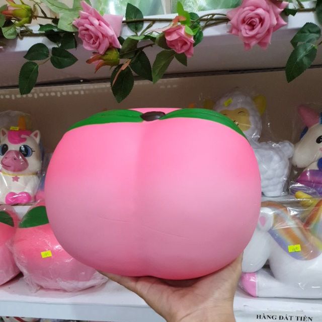 Squishy Quả Đào Siêu To Khổng Lồ