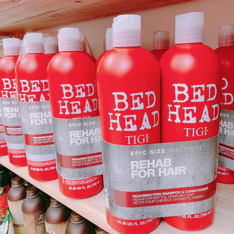 [ Tigi] Bộ dầu gội xả tóc Bed Head Tigi 750Ml [Hàng-Chuẩn-Auth] [Mô-Mô-Shop]