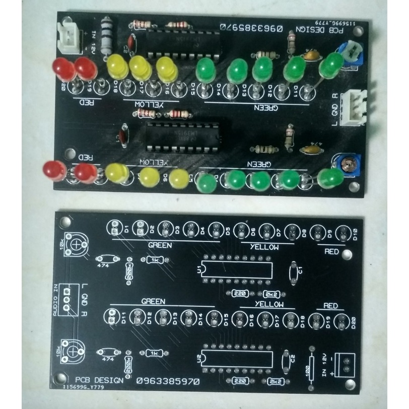 Mạch led nháy theo nhạc lm3915