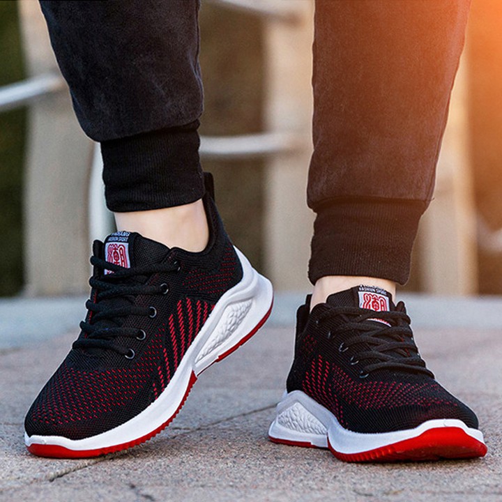 [MASTMS21 Giảm 15 Max 30K Đơn 99K] Giày Nam Thể Thao Sneakers Vải Thoáng Khí Siêu Êm Chân GN101 | BigBuy360 - bigbuy360.vn