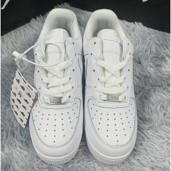 Giày Sneaker Thể Thao all white [Hỗ Trợ Đổi Trả] Cho Nam Nữ Full Box