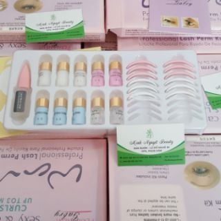Bộ uốn mi Wave mỹ  6D collagen cao cấp( không sun cháy mi)