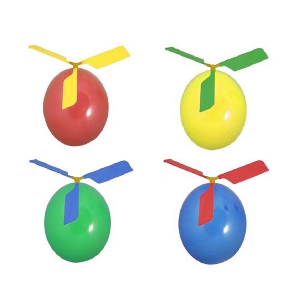 [CHOO] Classic Balloon Airplane Helicopter For Kids Child Bag Flying Toy Gifts Outdoors Random Color