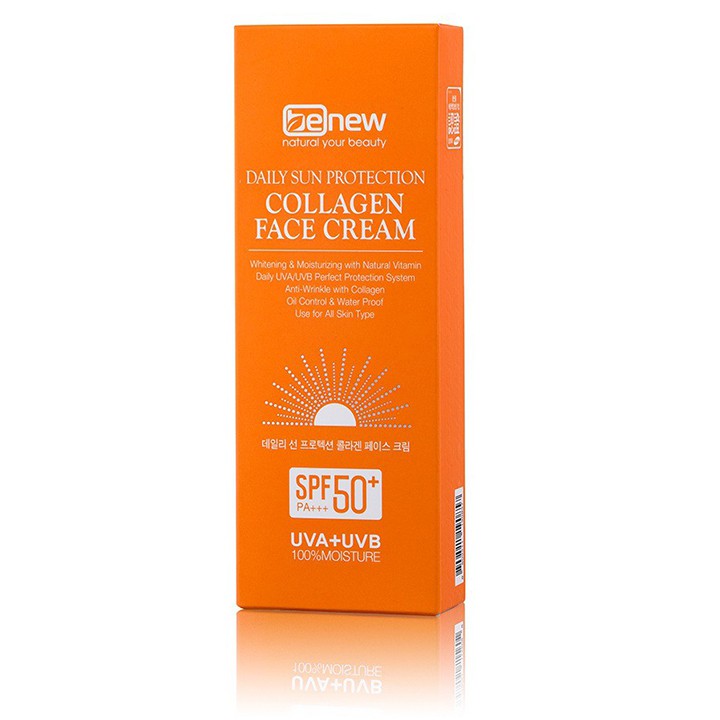 Kem chống nắng cao cấp dành cho da mặt - Benew Collagen Sun Cream Dưỡng Trắng, Nâng Tone Da (trăng) 70ml-Hàng Chính Hãng | BigBuy360 - bigbuy360.vn