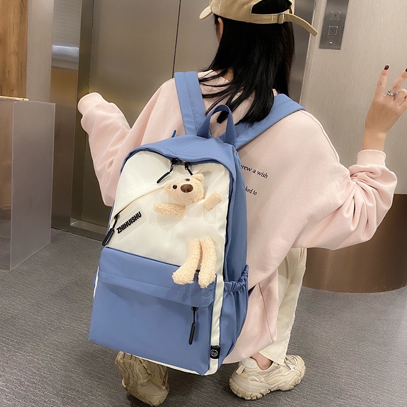 Balo nam nữ đi học thời trang ulzzang hàn quốc unisex cá tính dễ thương 622
