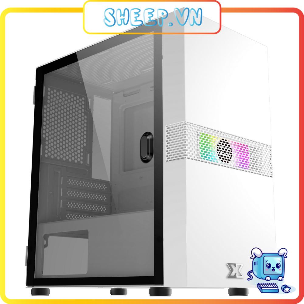 Vỏ Case XIGMATEK FADIL ARTIC 1F - M-ATX, 1 SIDE TEMPERED GLASS, 1 FAN X20F