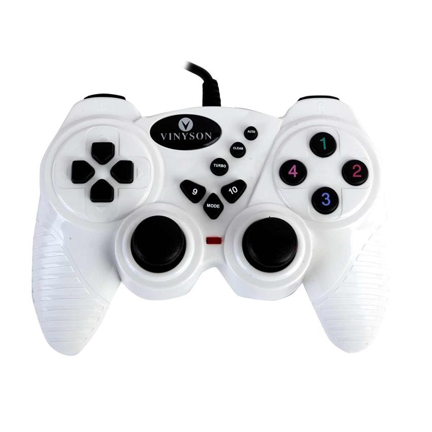 Tay Cầm Chơi Game VINYSON U - 909A New 100% Full chế độ, rung, độ bền phím bấm lên