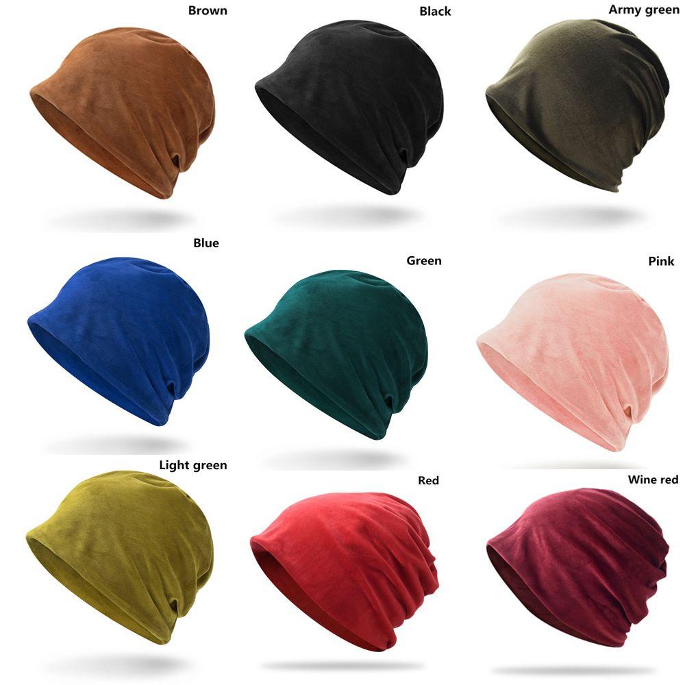 EUCA Beanie Hat Scarf Fashion Windproof Warm Hip Hop Cap