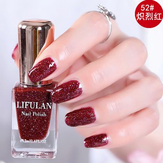✿LIFULAN✿Sơn móng  tay dạng nước  Sơn móng Sức khỏe 12ml(48-52)