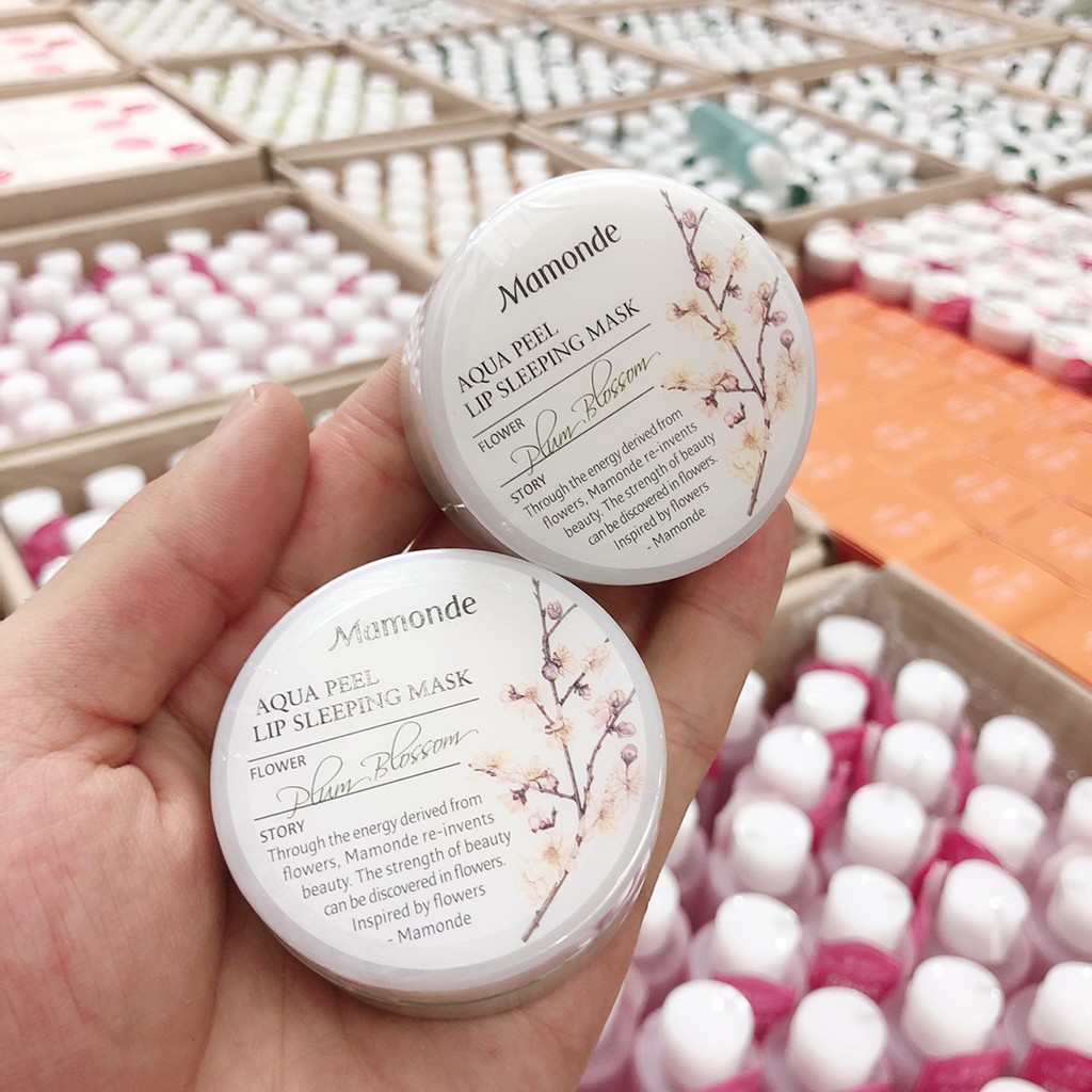 {THANH LÝ} Mặt Nạ Ngủ Môi Mamonde Aqua Peel Lip Sleeping Mask 20g | BigBuy360 - bigbuy360.vn