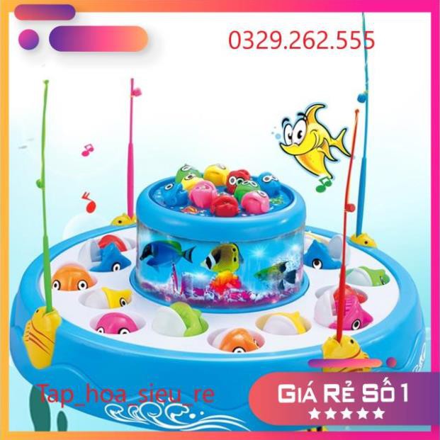 (Rẻ Vô địch) Bộ câu cá 2 tầng cho bé