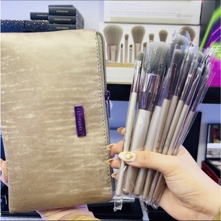 Bộ Cọ 15 Cây Kèm Túi BH COSMETICS Lavish Elelgance 15 Piece Brush Set With Bag