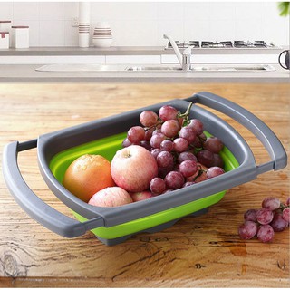 Combo 2 Rổ gấp gọn thông minh bằng nhựa PR-JO2