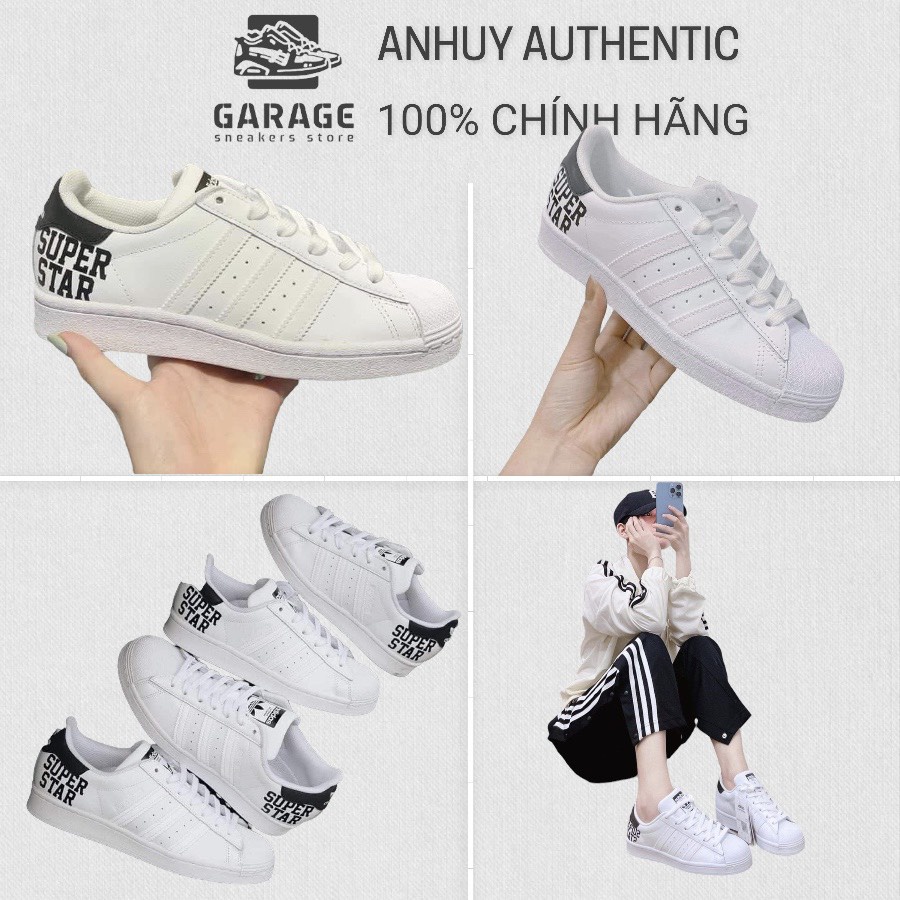 [100% CHÍNH HÃNG] Giày Adidas Superstar Cloud white