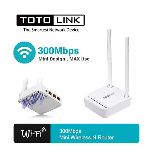 Bộ phát wifi Totolink N200RE 300Mbps (Chính hãng)