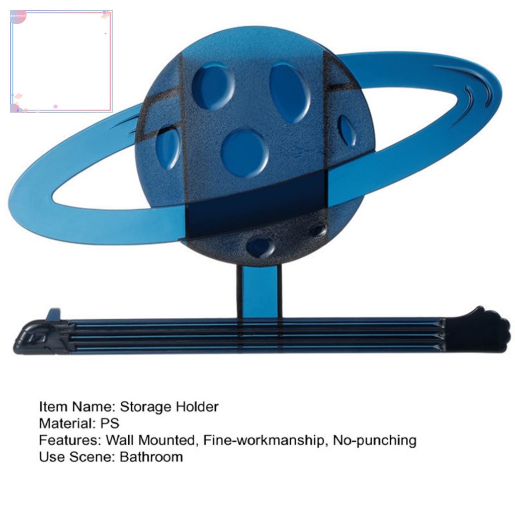 Giá Treo Kẹp Tóc Gắn Tường Tiện Dụng