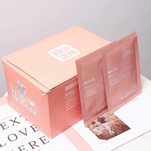 Mặt nạ nhau thai cừu,  mặt nạ tế bào gốc mask cuông rốn nhật bản rwine beauty