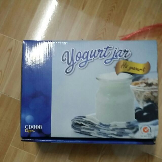 Sét 12 Hủ yogurt jar