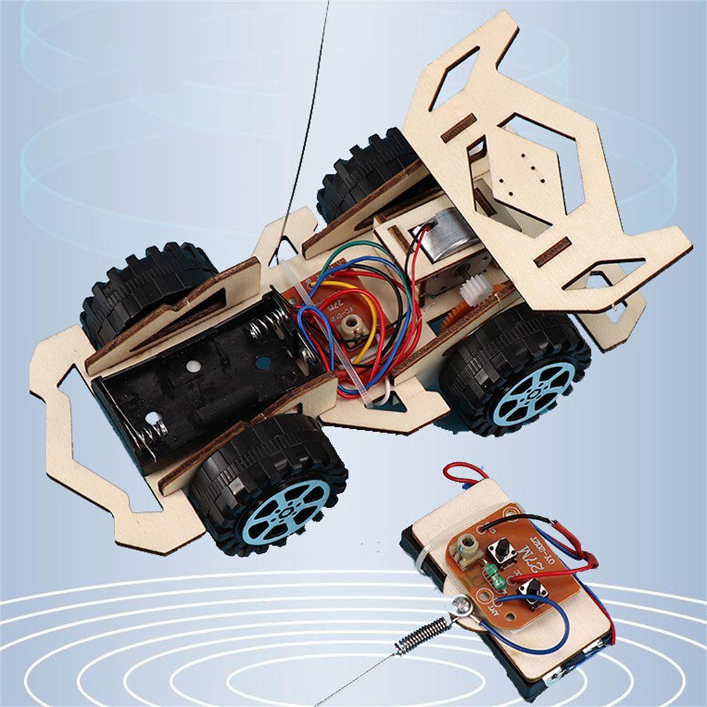 Xe Đua RC 4-CH Tự Lắp Ráp Điều Khiển Từ Xa Cho Bé
