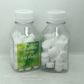 Viên muối tinh An Phú 4,5gram( lọ 50 viên)