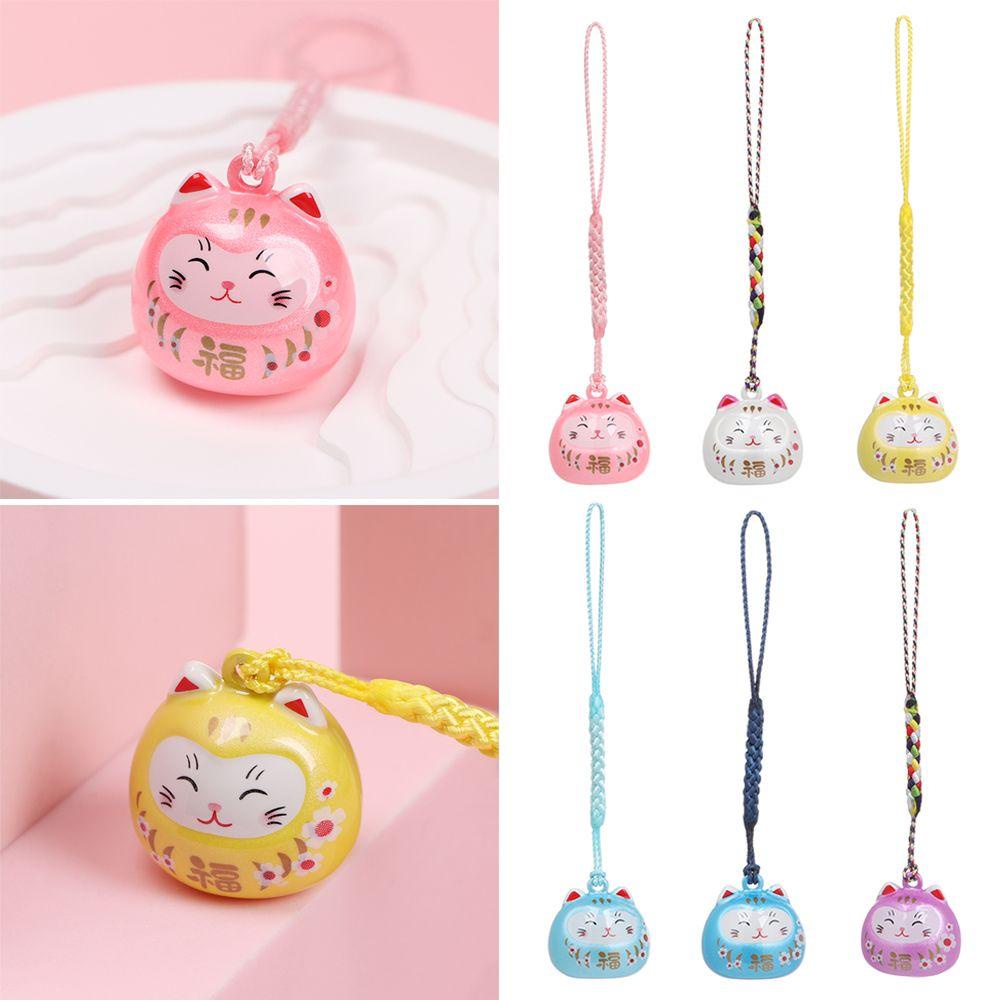 RAINBOW Dây Đeo Điện Thoại Họa Tiết Hoạt Hình May Mắn
