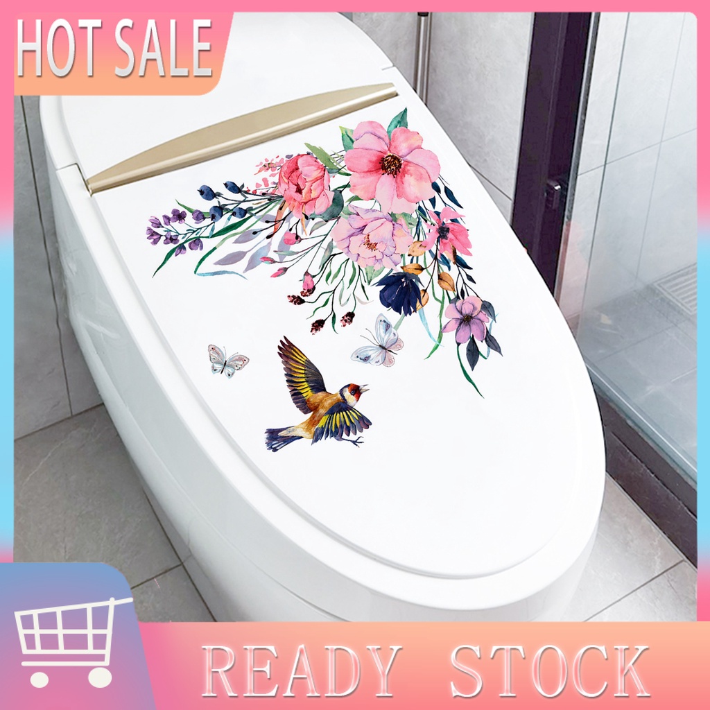 Sticker Dán Tủ Lạnh Họa Tiết Hoa Dễ Thương Bắt Mắt