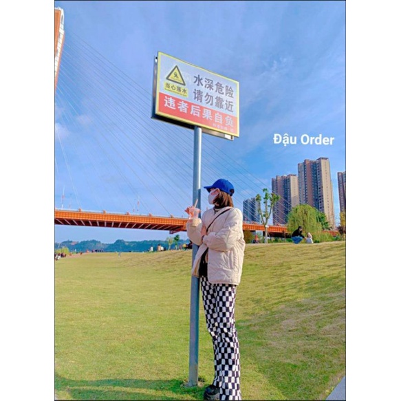 ÁO KHOÁC PHAO CHÁM NỮ THỜI TRANG