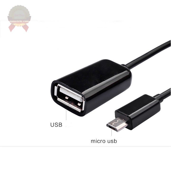 Cáp OTG điện thoại máy tính bảng Micro Type C sang USB mini kết nối bàn phím chuột thẻ SD