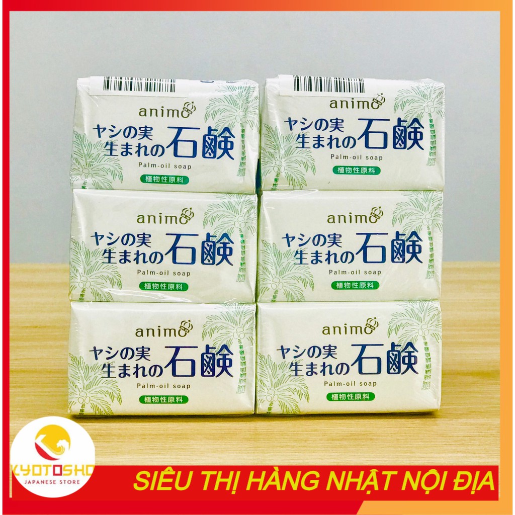 XÀ BÔNG TẮM ANIMO HƯƠNG DẦU CỌ 80 GR