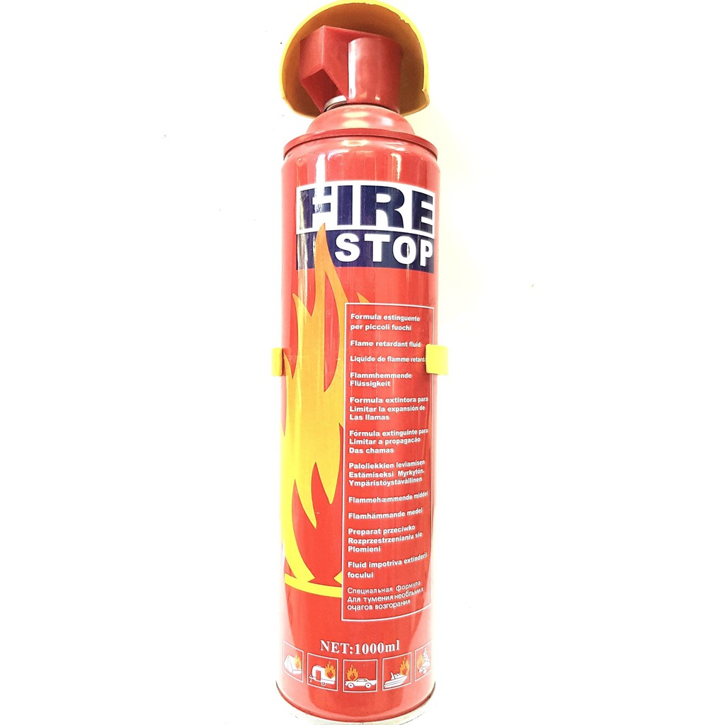 Bình chữa cháy nhỏ 500ml/ 1000ml Fire Stop (dạng bọt)