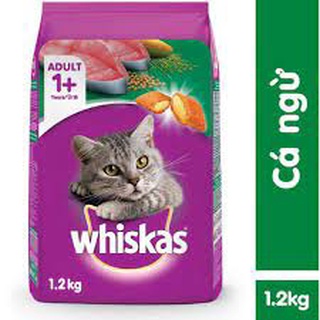 Thức ăn cho mèo lớn whiskas gói 1,2kg