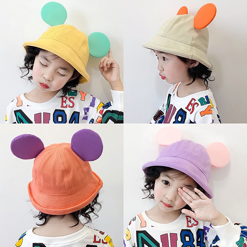 Nón Tai Bèo Kiểu Công Chúa Đáng Yêu Thời Trang Hàn Quốc Cho Bé Gái