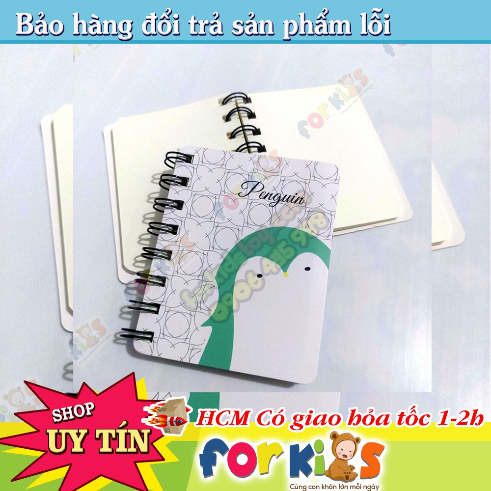 Sổ tay CuTe mini gáy lò xo ghi chép thông dụng