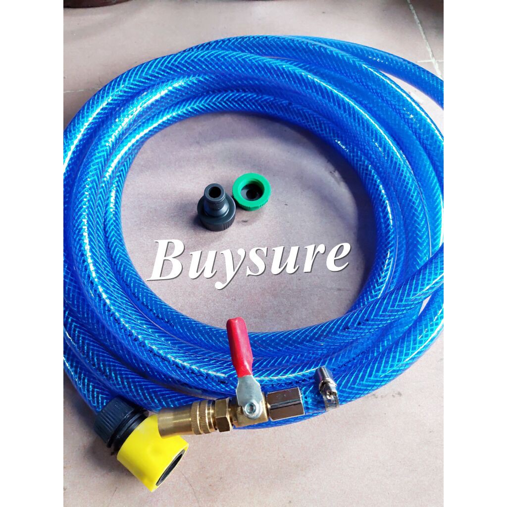 Trọn Bộ dây xịt rửa dùng nước máy 21mm-27mm có nối