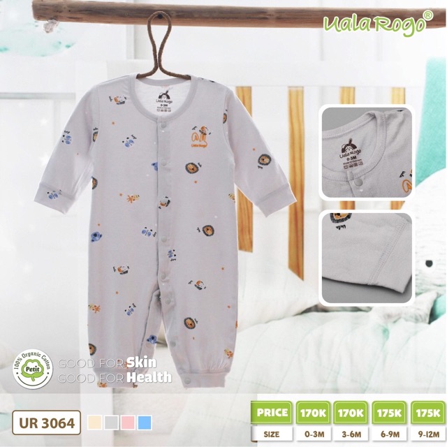 BODY PETIT KHÔNG TẤT UALA ROGO 3064