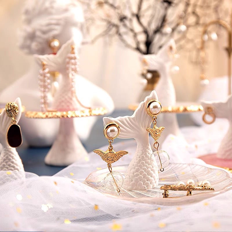 Giá Đỡ Trưng Bày Trang Sức Hình Nàng Tiên Cá