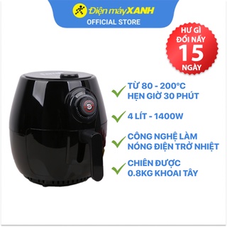 Mua  Mã ELHADEV giảm 4% đơn 300K  Nồi chiên không dầu Ferroli FAF-4.0M 4 lít công suất 1400W - Hàng chính hãng BH 12 tháng