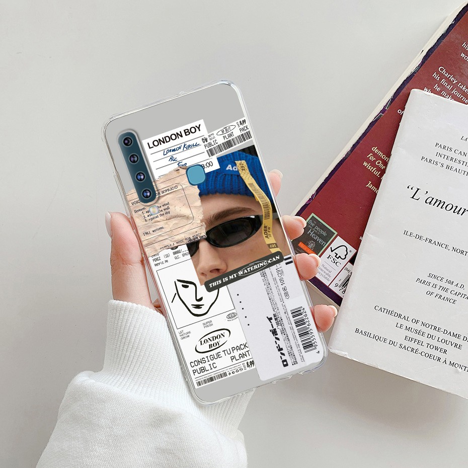 Ốp điện thoại TPU silicon mềm in hoạt hình cho Samsung Galaxy A9 2018 A920