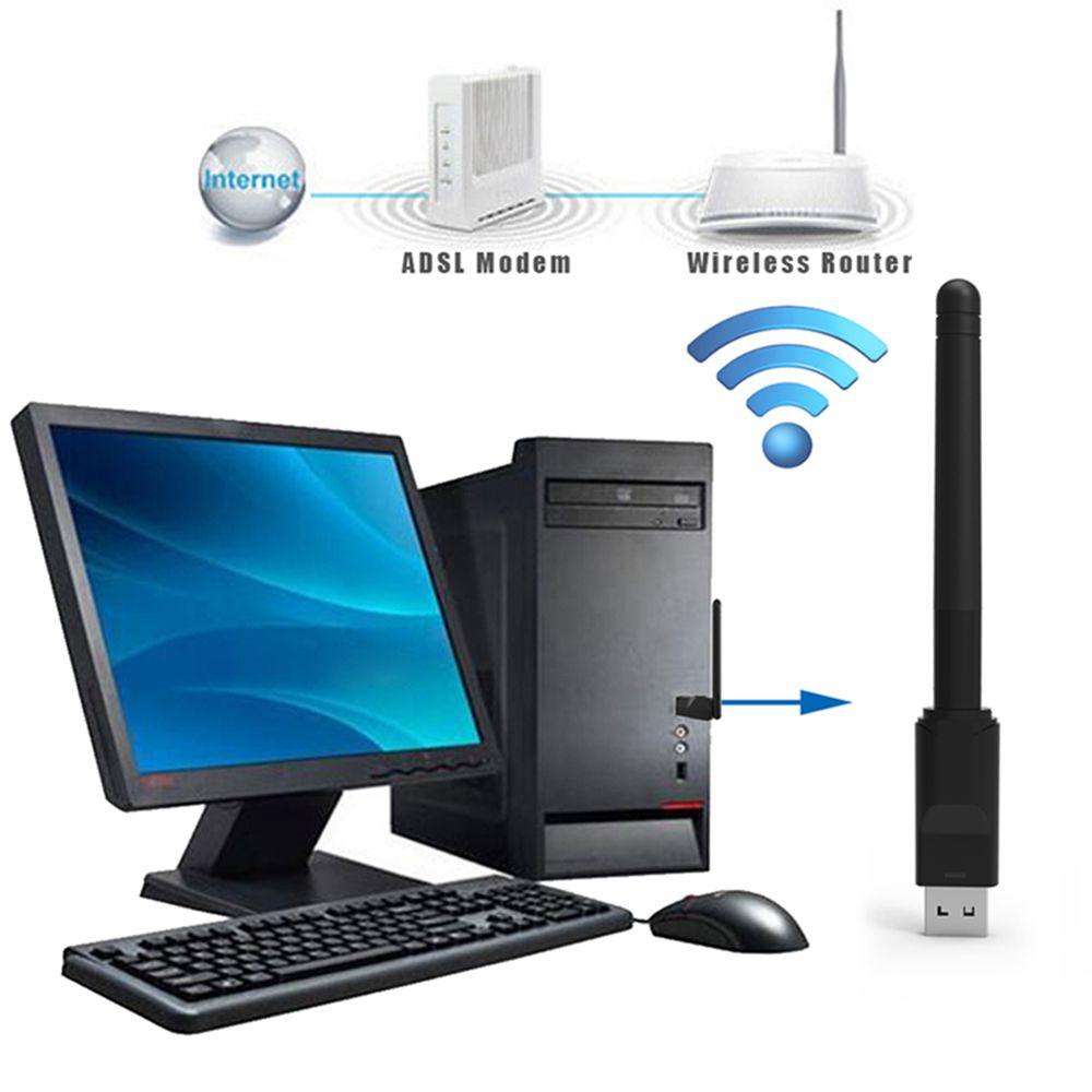 Ăng Ten WiFi Không Dây Xoay Được 150Mbps 802.11b / g / n Chuyên Dụng