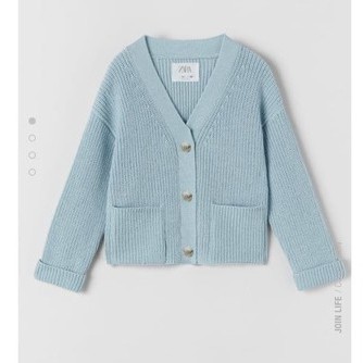 Áo len cardigan xanh mint