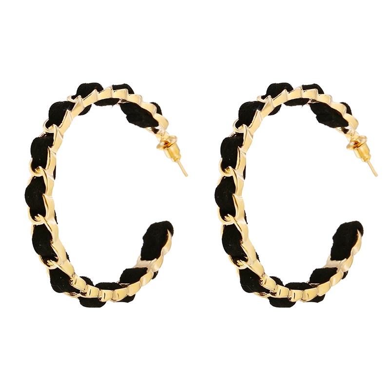 Khuyên tai dạng vòng to phong cách vintage dành cho nữ